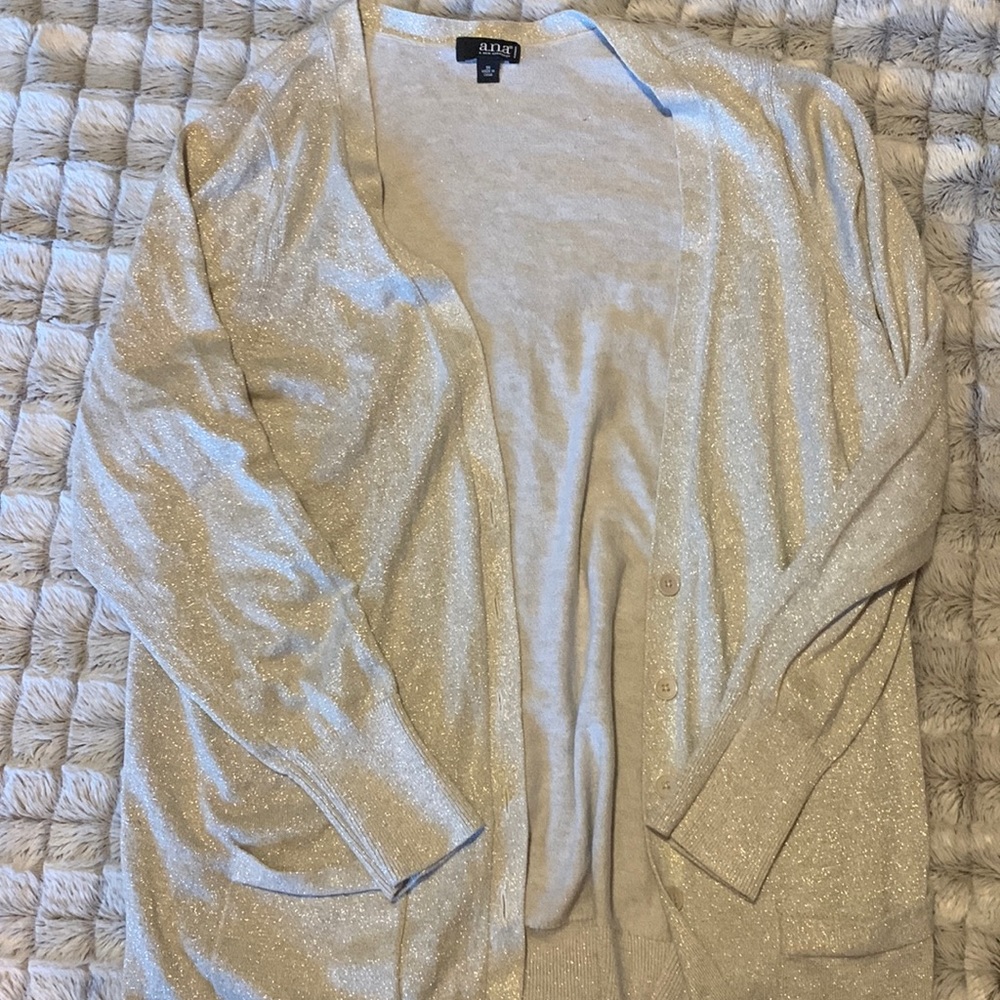 Gold Sparkle Cardigan